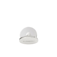 PALLADIO/BLACK Boutons de manchette plaqués palladium Monogram