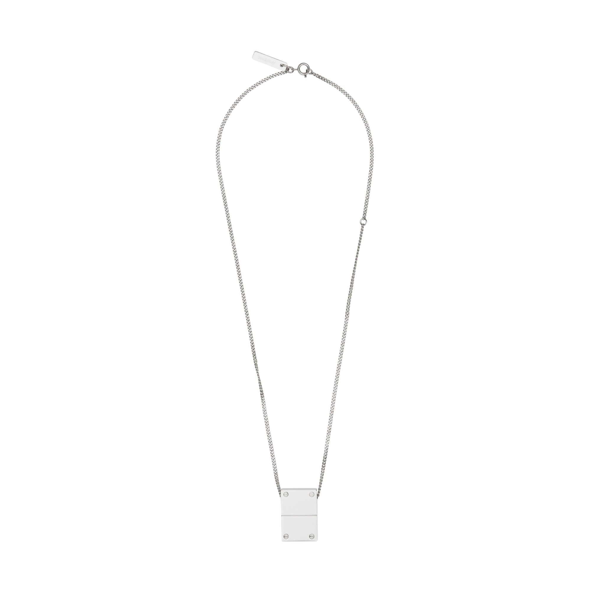 PALLADIO Collier avec fermoir plaqué palladium