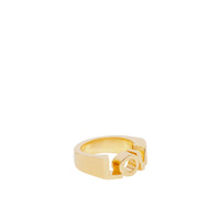 LIGHT GOLD Bague plaquée or avec Love