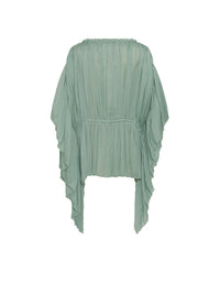 Blouse A.Ferretti plissée - Verde