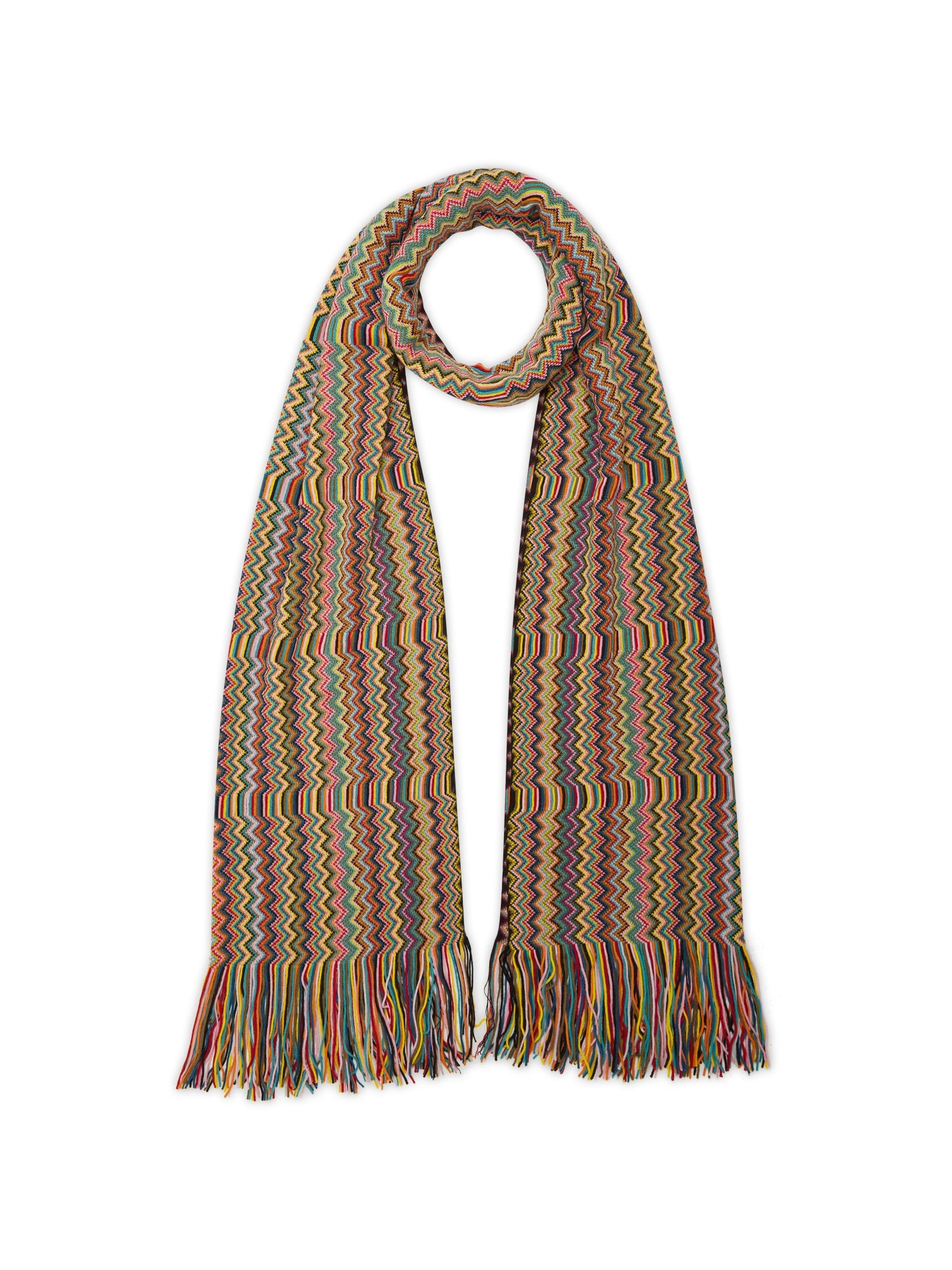 Écharpe Missoni en laine - Marron