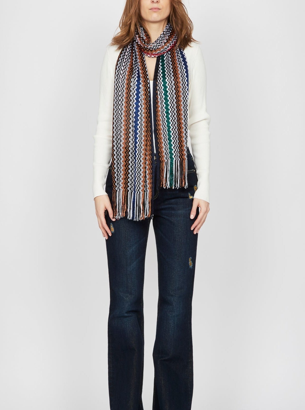 Écharpe  Missoni en laine - Multicolore