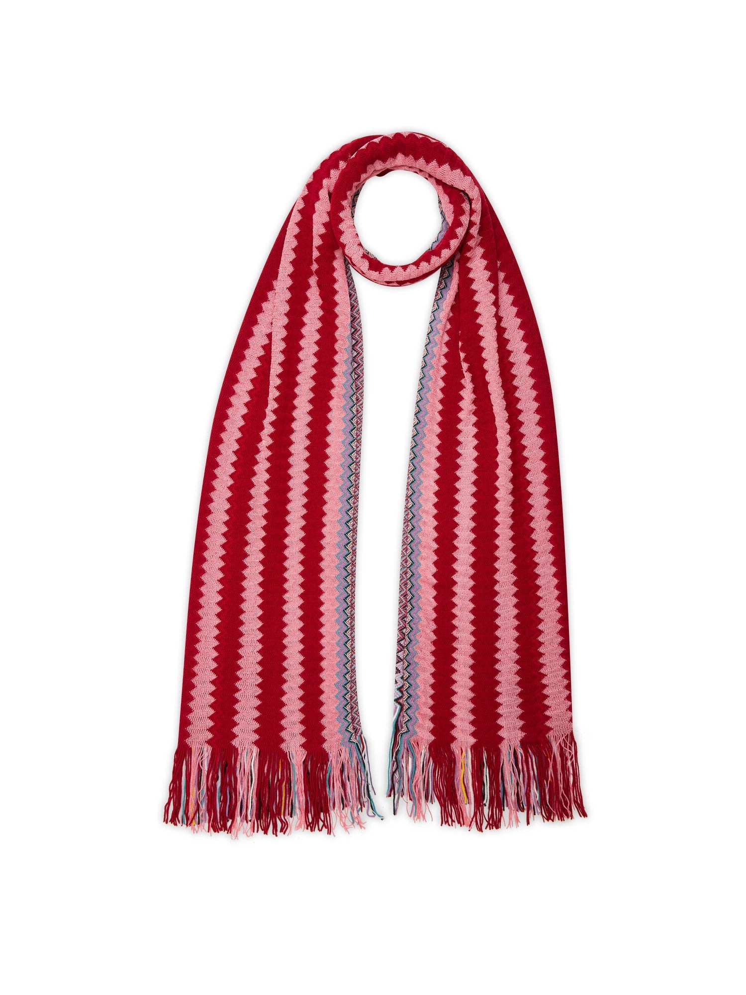 Écharpe Missoni en laine - Rose