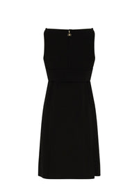 Robe courte E.Franchi bustier scintillant - Noir