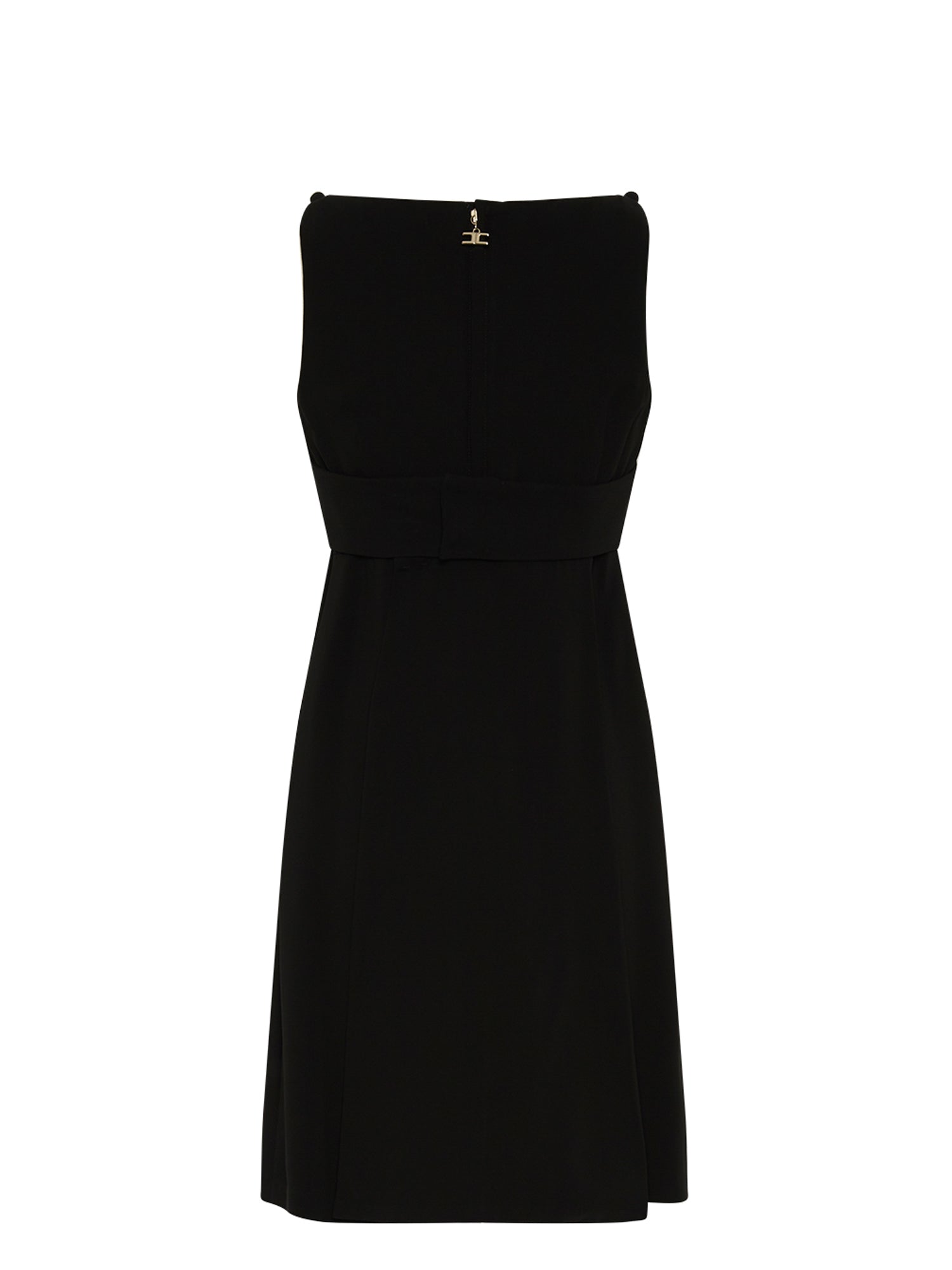 Robe courte E.Franchi bustier scintillant - Noir