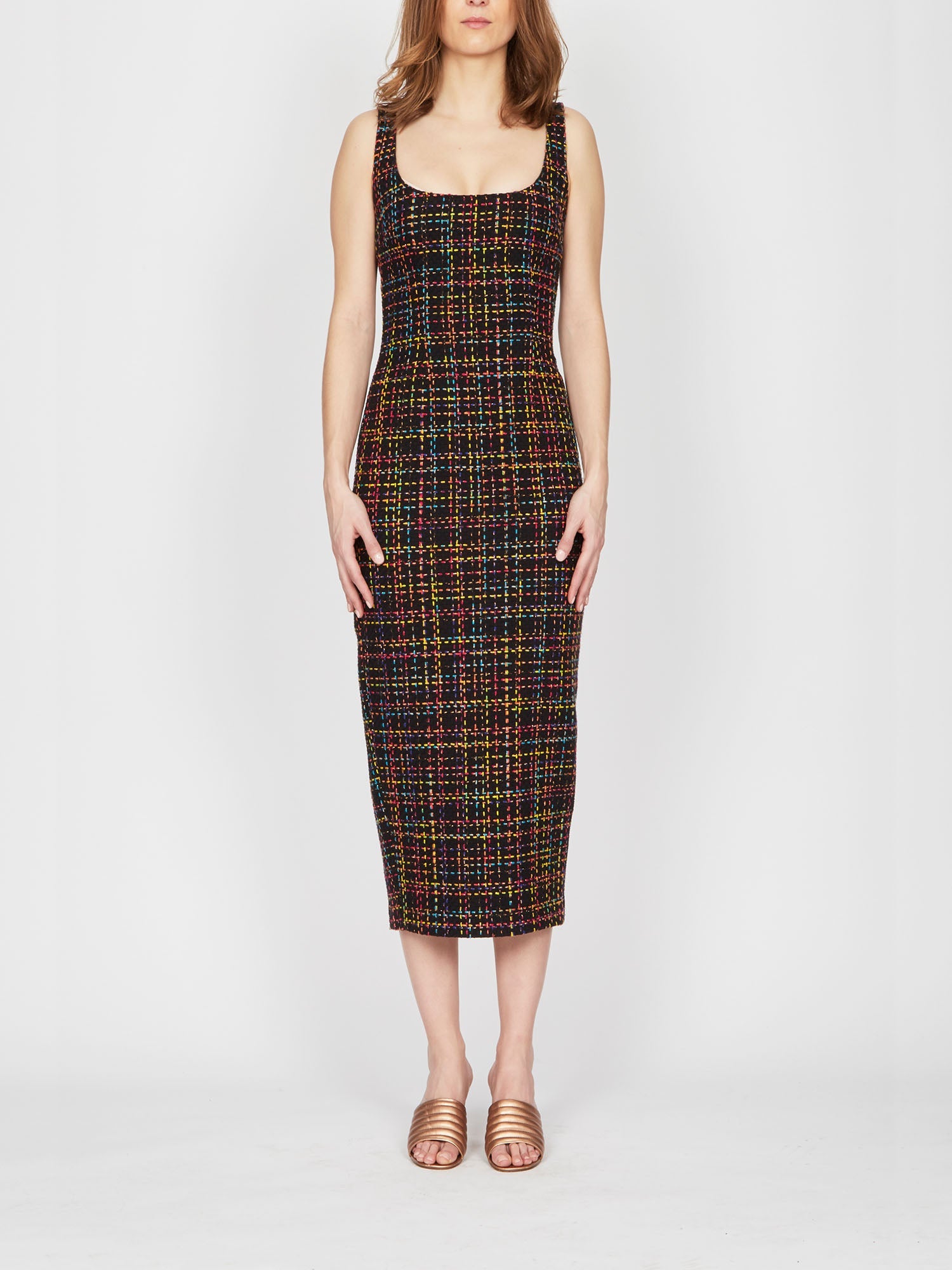 Robe tube E.Franchi - Noir