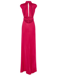 Robe longue E.Franchi dos nu - Rose