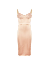 Robe courte E.Franchi corset - Beige
