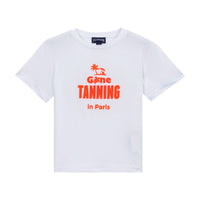 BLANC TEE SHIRT TAON HOMME