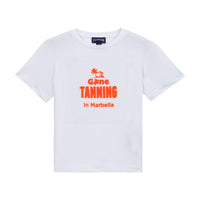 BLANC TEE SHIRT TAON HOMME