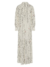 Robe chemise E.Franchi étoilée - Blanc