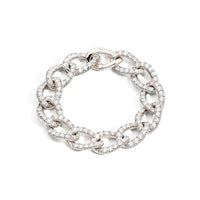 Bracelet Tango en Or Blanc 18K & Diamant Blanc