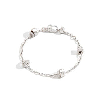 Bracelet Iconica en Or Blanc 18K & Diamant Blanc
