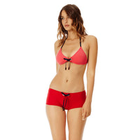 ROUGE LAQUE MAILLOT DE BAIN FEBE FEMME