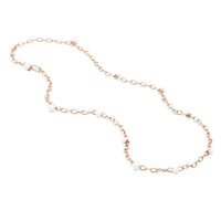 Collier Capri Ceramica en Or Rose 18K & Grenat tsavorite et Céramique