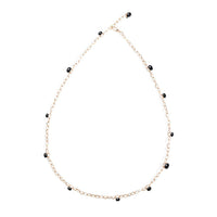 Collier Capri Ceramica en Or Rose 18K & Saphir Bleu et Céramique