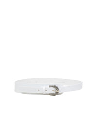 Ceinture Canady en cuir - White