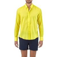 CITRON CHEMISE CARACAL HOMME