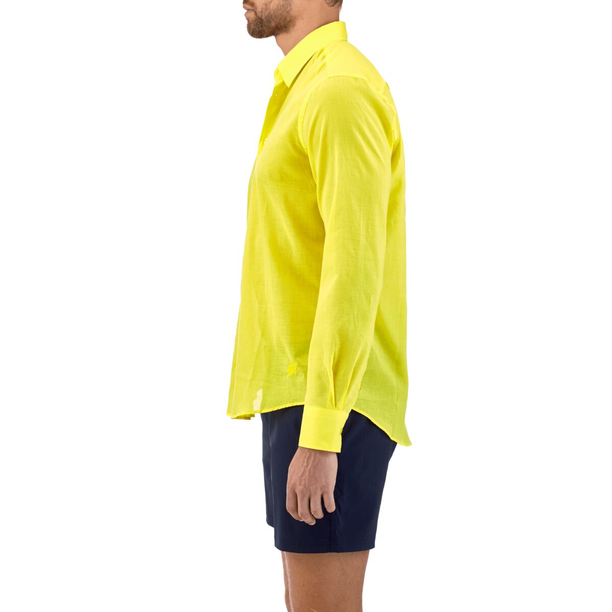 CITRON CHEMISE CARACAL HOMME