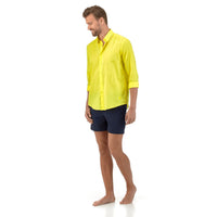 CITRON CHEMISE CARACAL HOMME