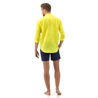 CITRON CHEMISE CARACAL HOMME