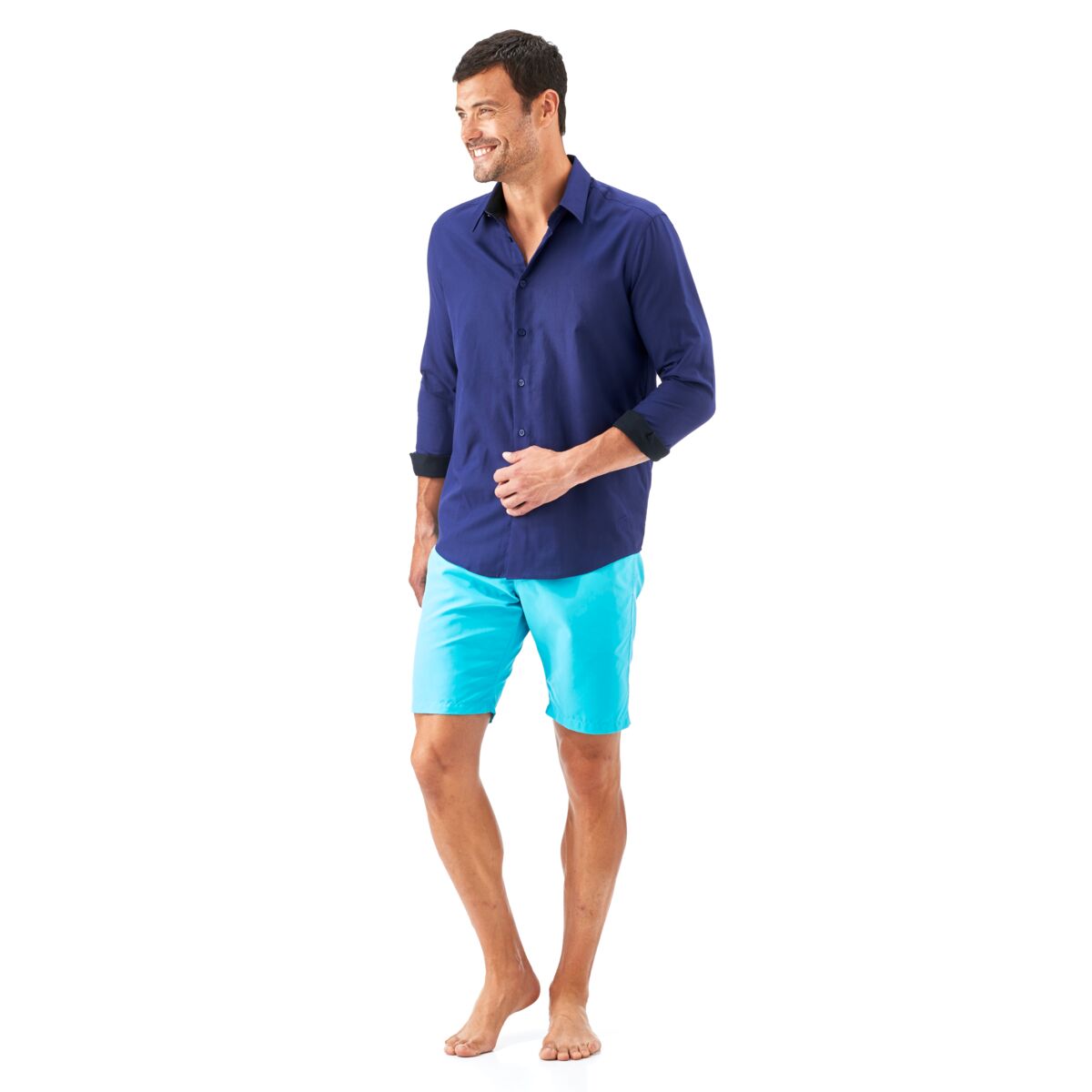 BLEU MARINE CHEMISE CARACAL HOMME