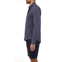 BLEU MARINE CHEMISE CARACAL HOMME