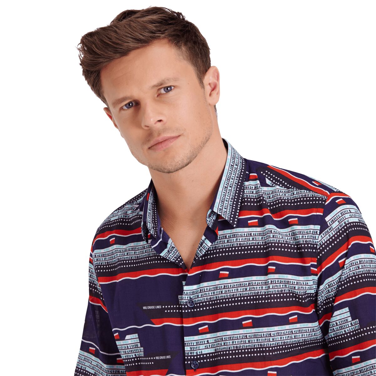 BLEU NUIT CHEMISE CARACAL UNISEXE