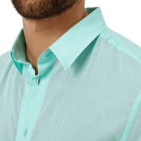 MENTHE CHEMISE CARACAL UNISEXE