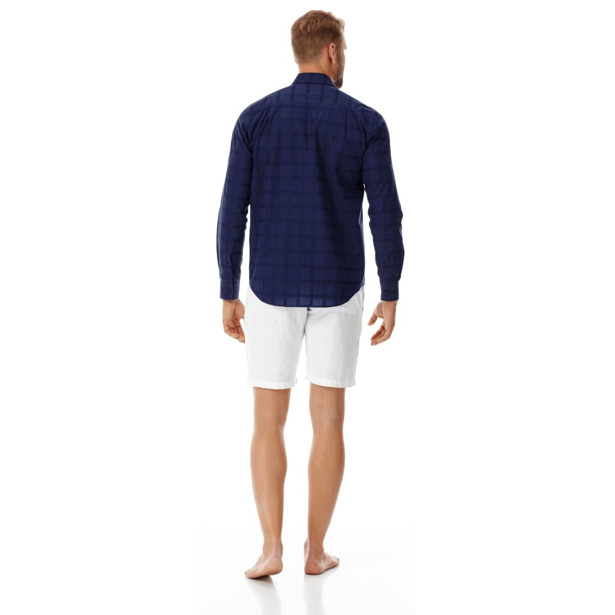BLEU MARINE CHEMISE CARACAL UNISEXE