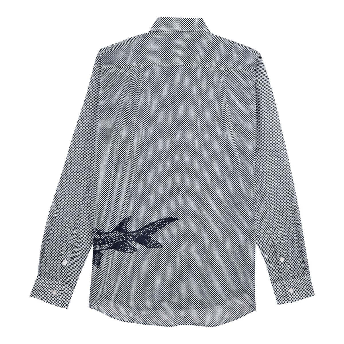 BLANC CHEMISE CARACAL UNISEXE