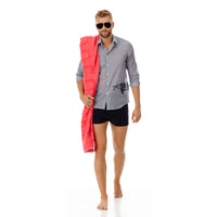 BLANC CHEMISE CARACAL UNISEXE
