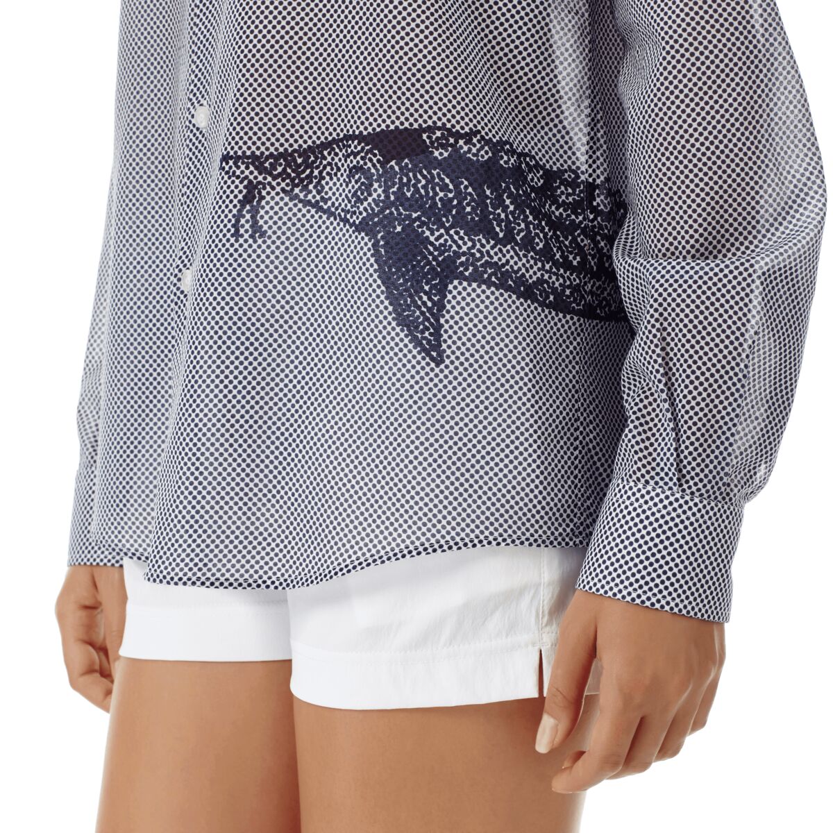 BLANC CHEMISE CARACAL UNISEXE