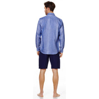 BLEU MARINE CHEMISE CARACAL UNISEXE