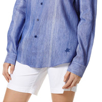BLEU MARINE CHEMISE CARACAL UNISEXE