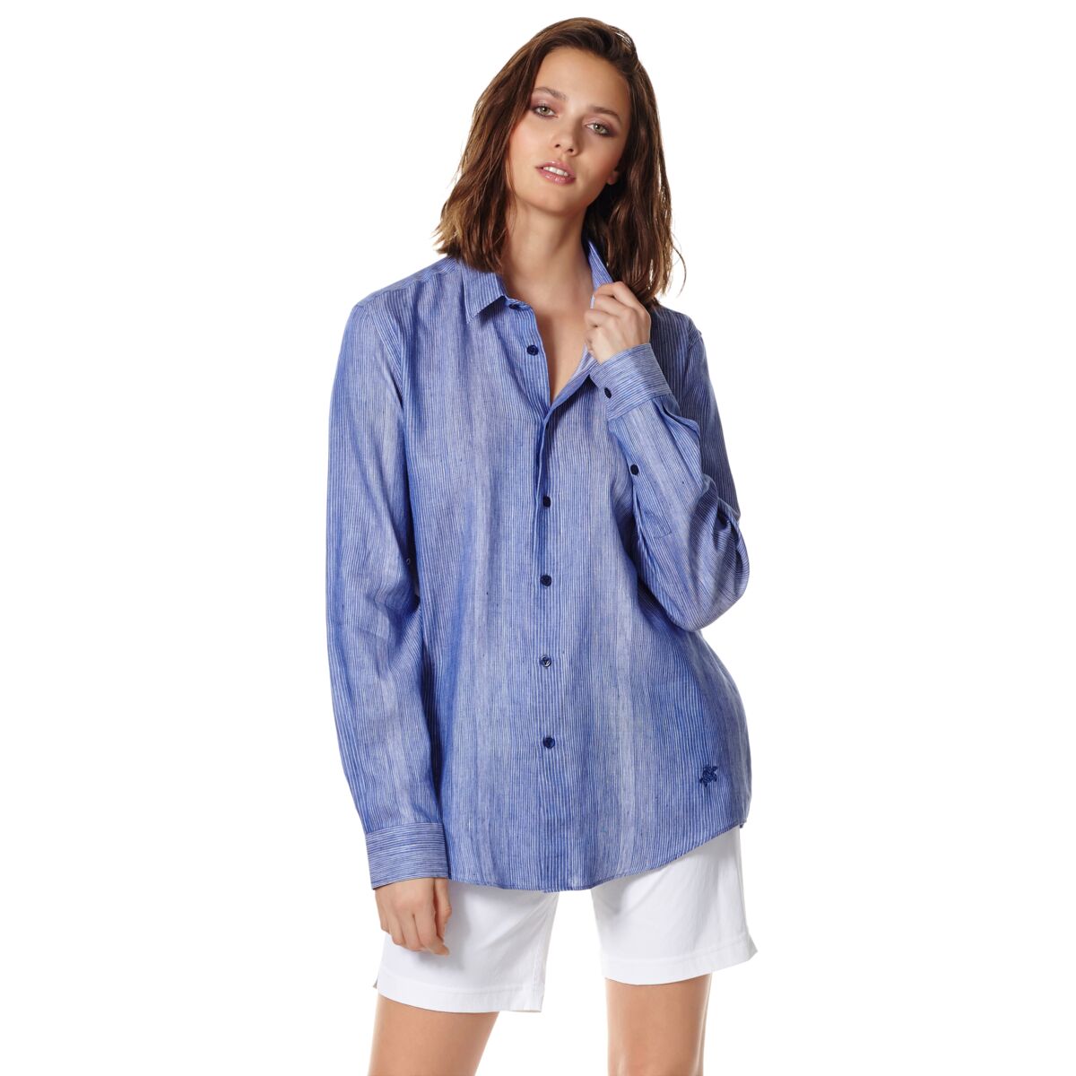 BLEU MARINE CHEMISE CARACAL UNISEXE