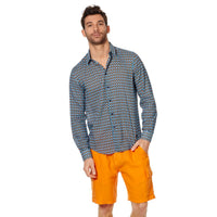 BLEU MARINE CHEMISE CARACAL UNISEXE