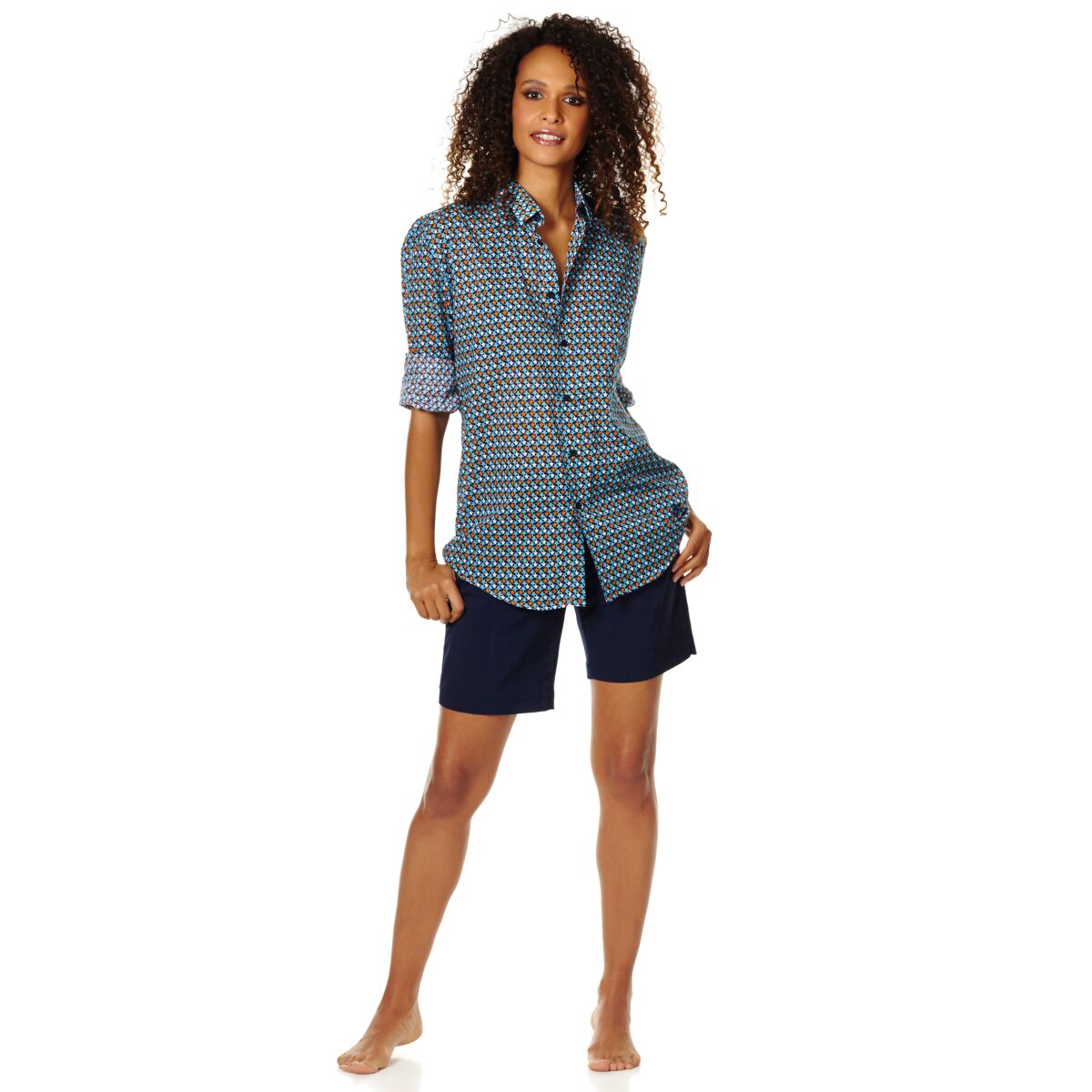 BLEU MARINE CHEMISE CARACAL UNISEXE