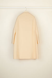 Manteau oversize en drap de laine - Fleur de Pêche