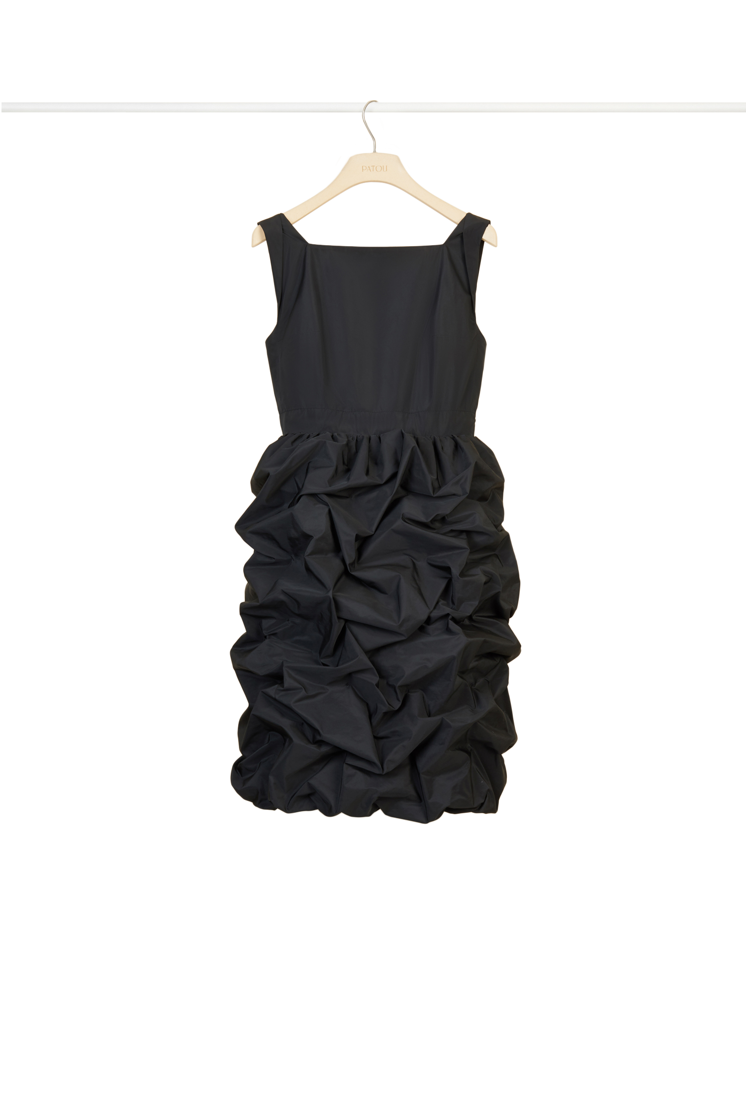 Robe en faille à jupe boule - Noir