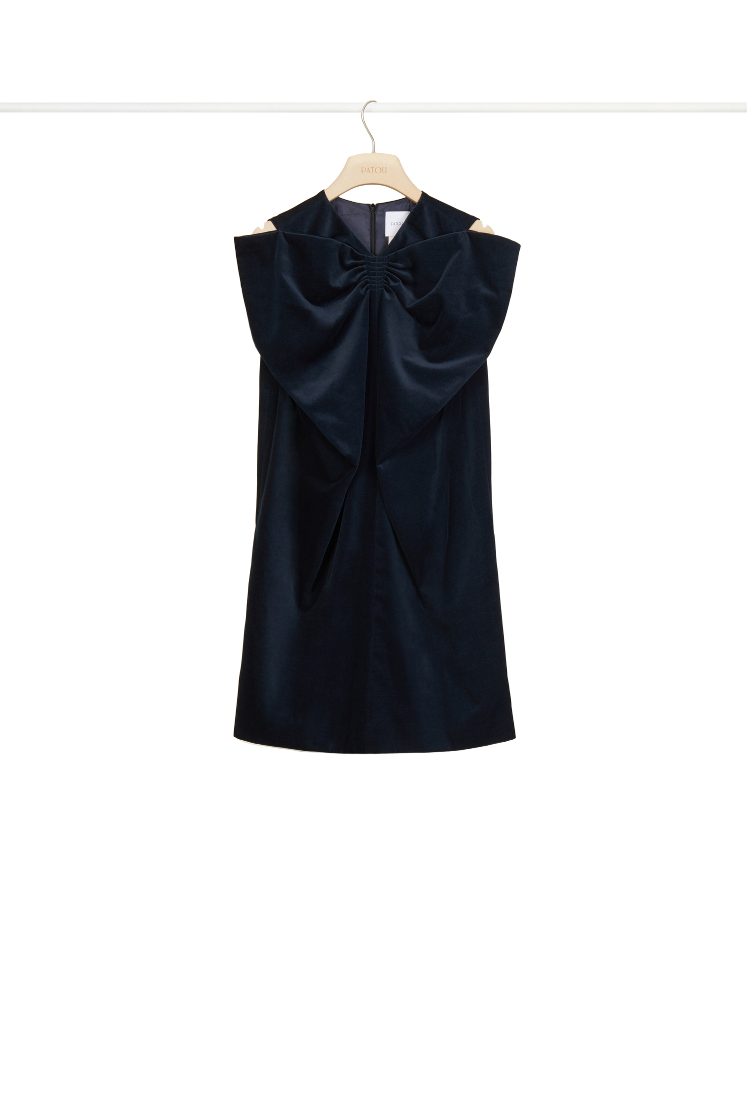Robe en velours à maxi noeud - Tempête