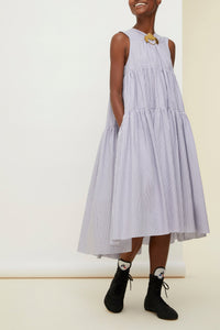 Robe maxi à volants - Biarritz