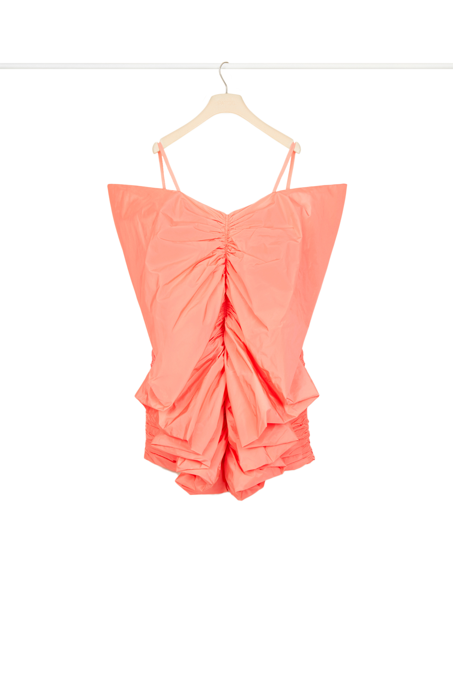 Robe papillon en faille - Mandarine