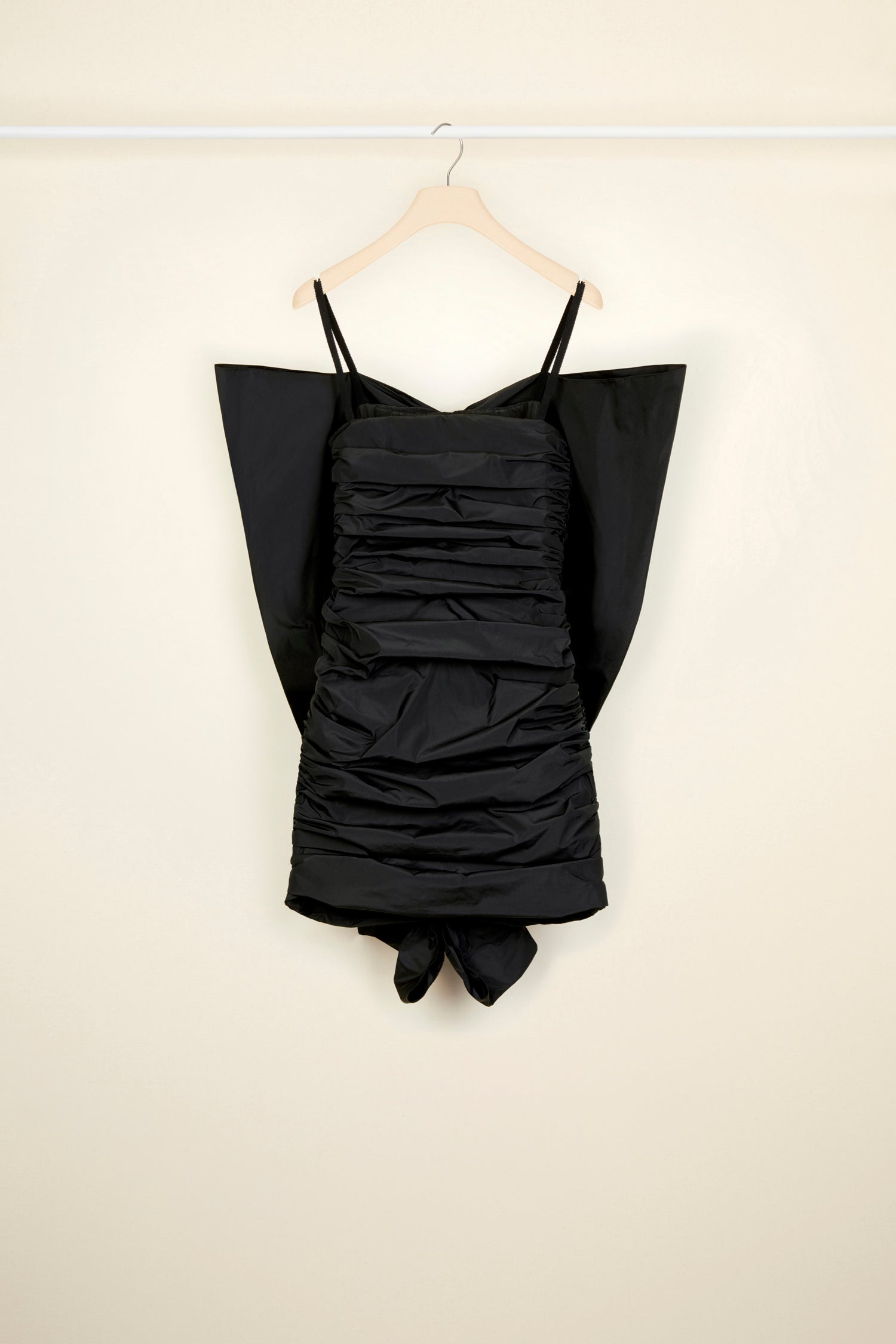 Robe papillon en faille - Noir