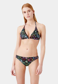 NOIR MAILLOT DE BAIN FLECHETT FEMME
