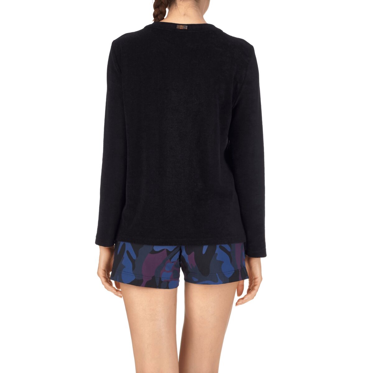 NOIR GILET FEDOU FEMME