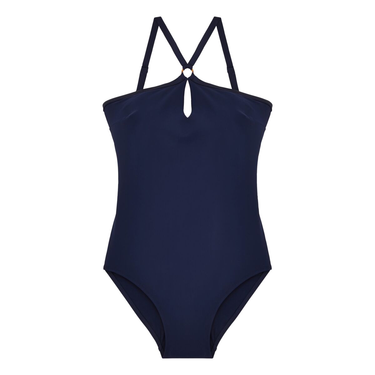 BLEU MARINE MAILLOT DE BAIN FEINTE FEMME