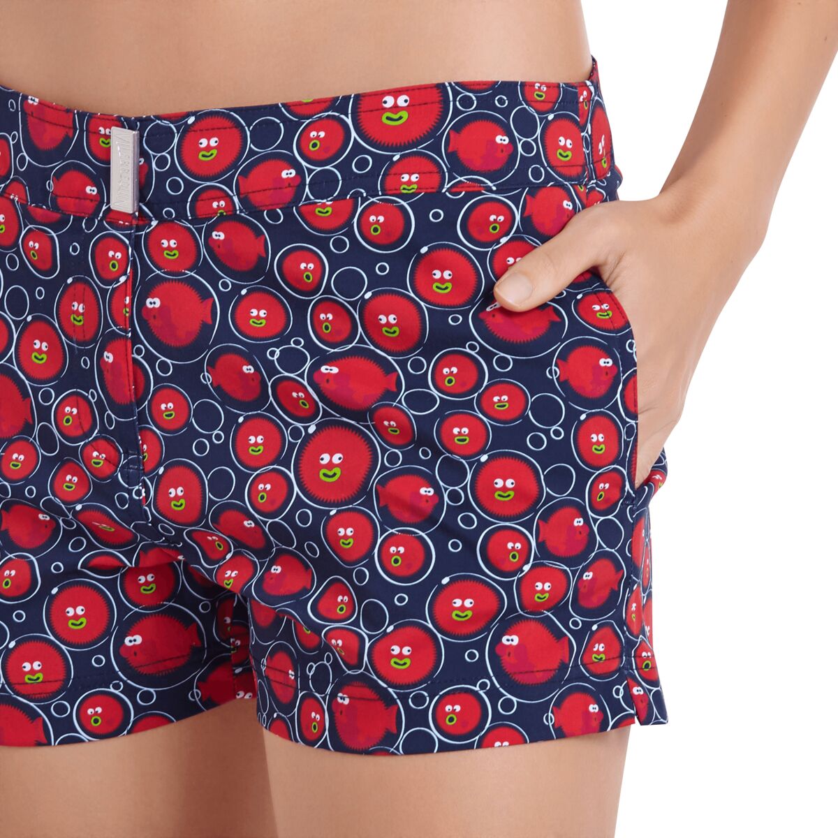 BLEU MARINE SHORTY FERISE FEMME