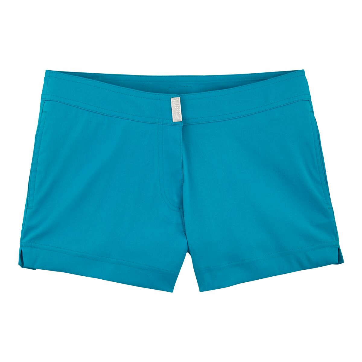 BLEU DE PRUSSE SHORTY FERISE FEMME