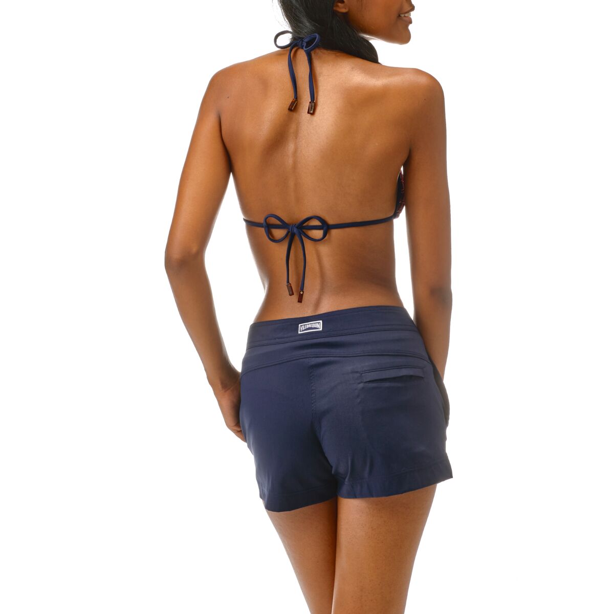 BLEU MARINE SHORTY FERISE FEMME